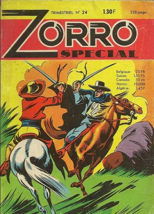 Scan de la Couverture Zorro Spcial n 24